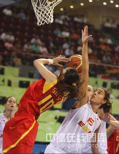 中国女篮vs西班牙队评论
