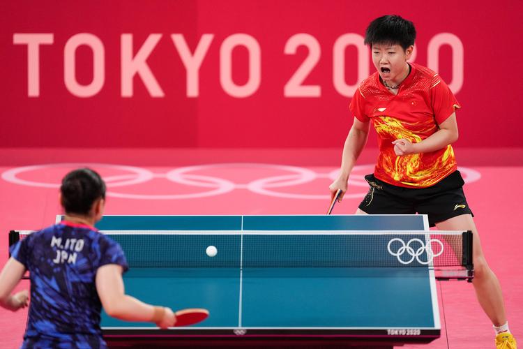 中国队vs日本乒乓球女双