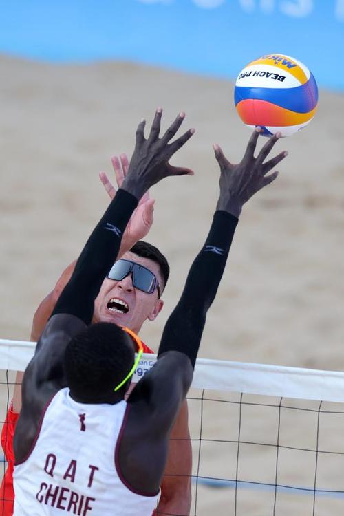 沙滩排球中国vs卡塔尔的相关图片